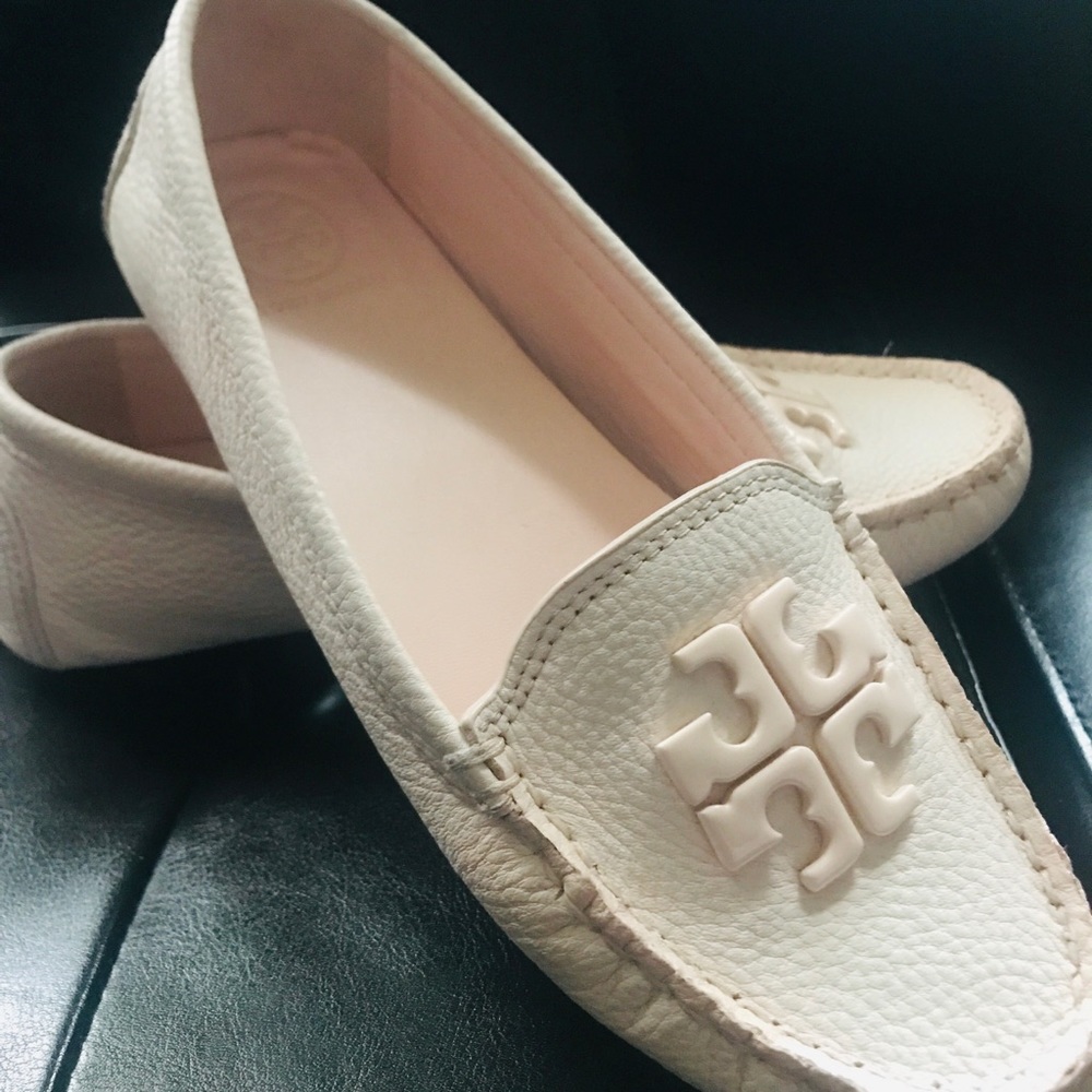 TORY BURCH Lowell 2 driver loafer ballet pink